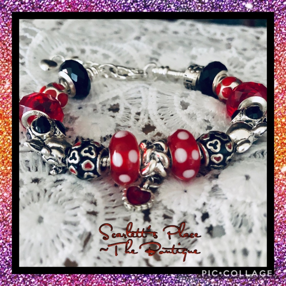 Eliana and Eli silver-tone bracelet w/beading